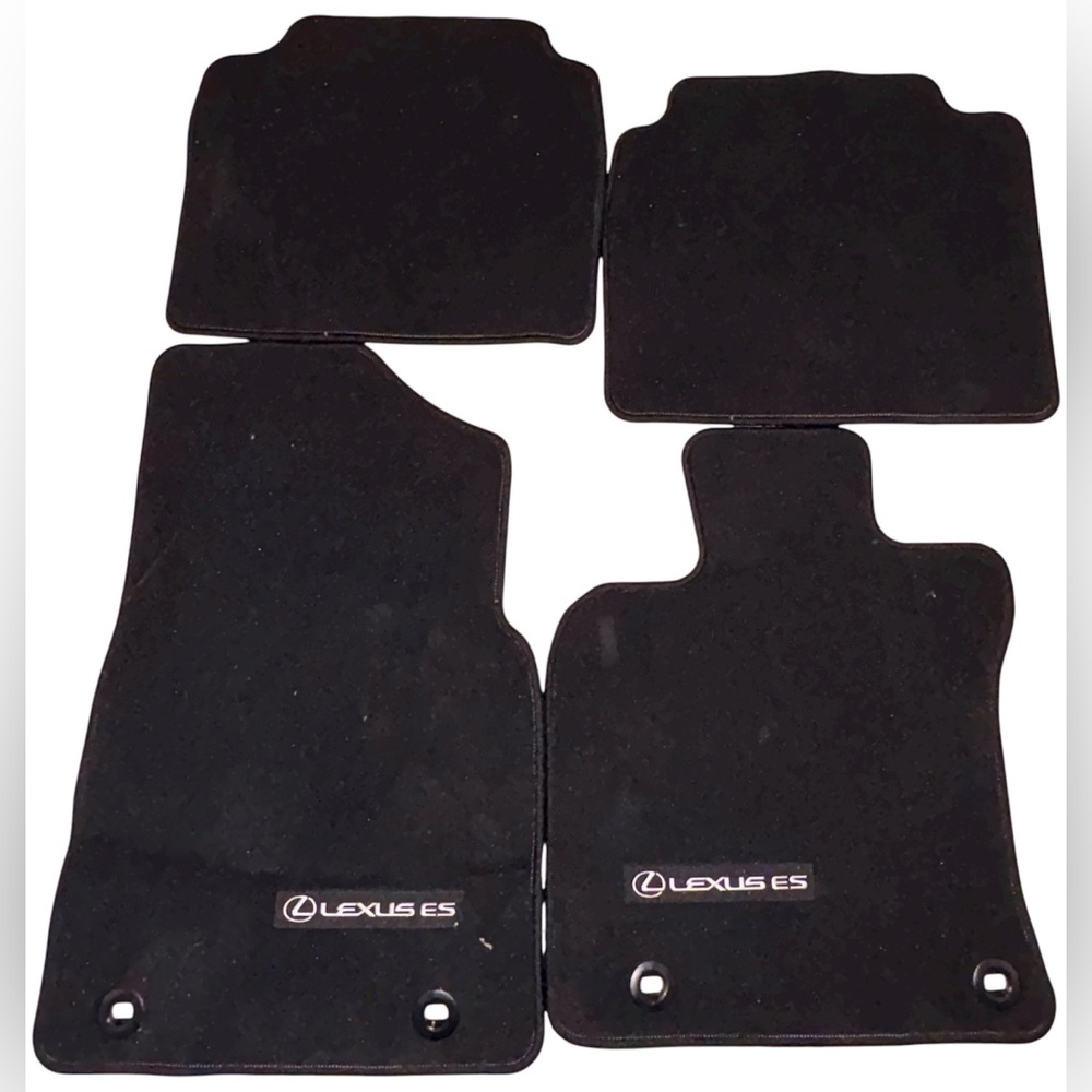 LEXUS NEW CARPET FLOOR BLACK SET 4 PCS